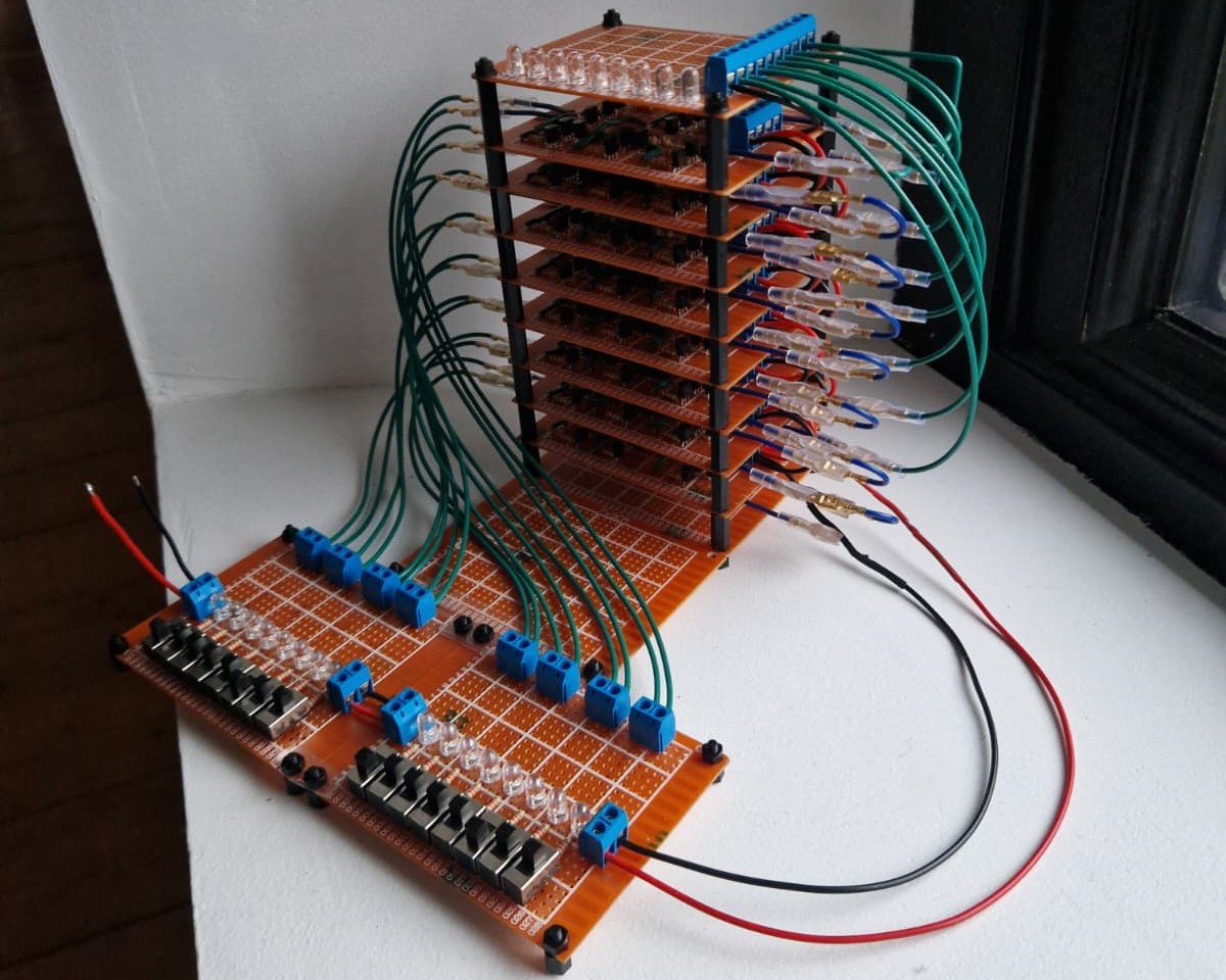 Photo of 8-Bit Adder