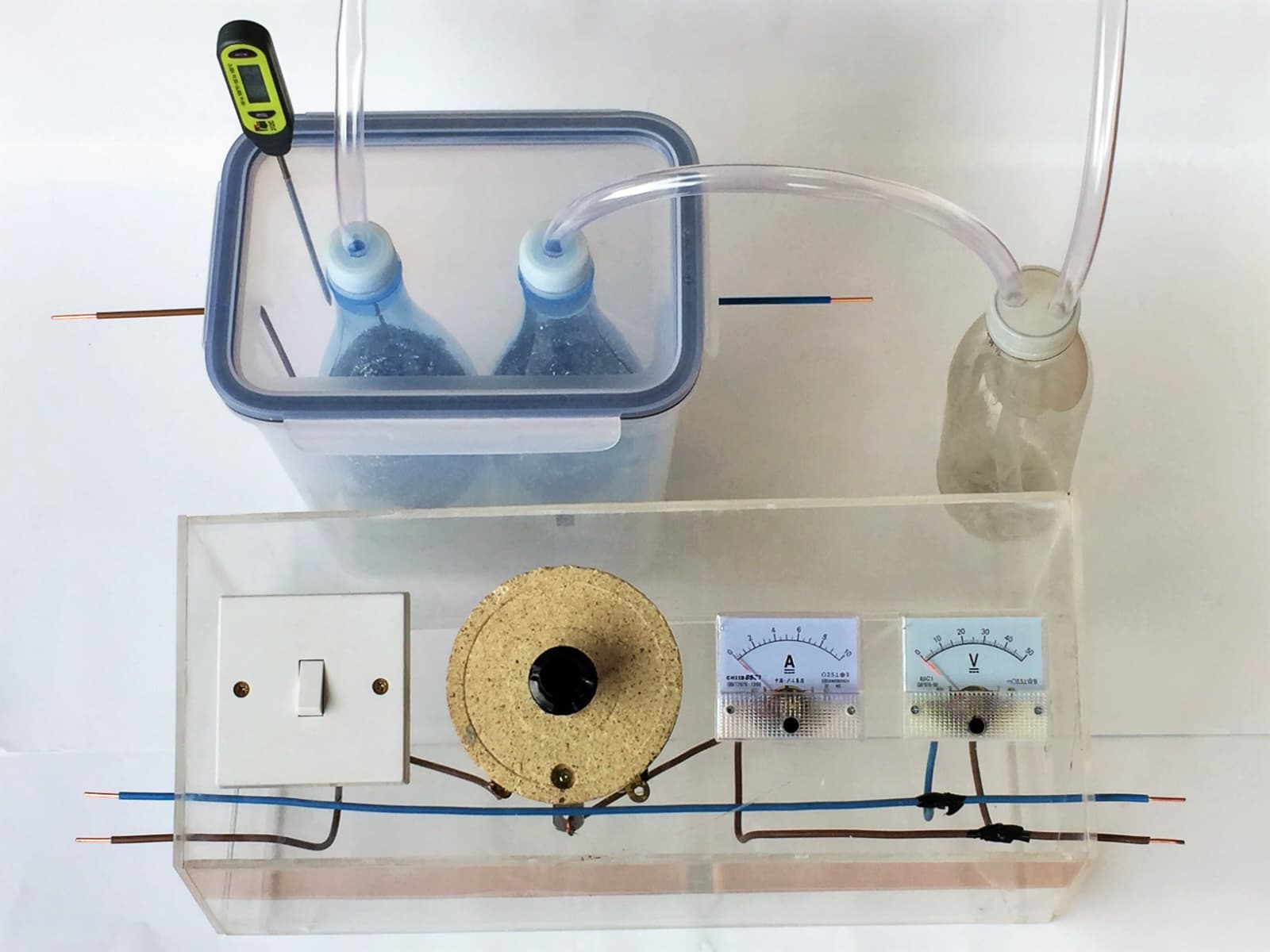 Photo of Hydrogen Generator and Control Panel