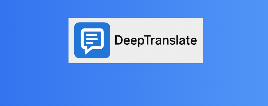 Image of DeepTranslate Logo